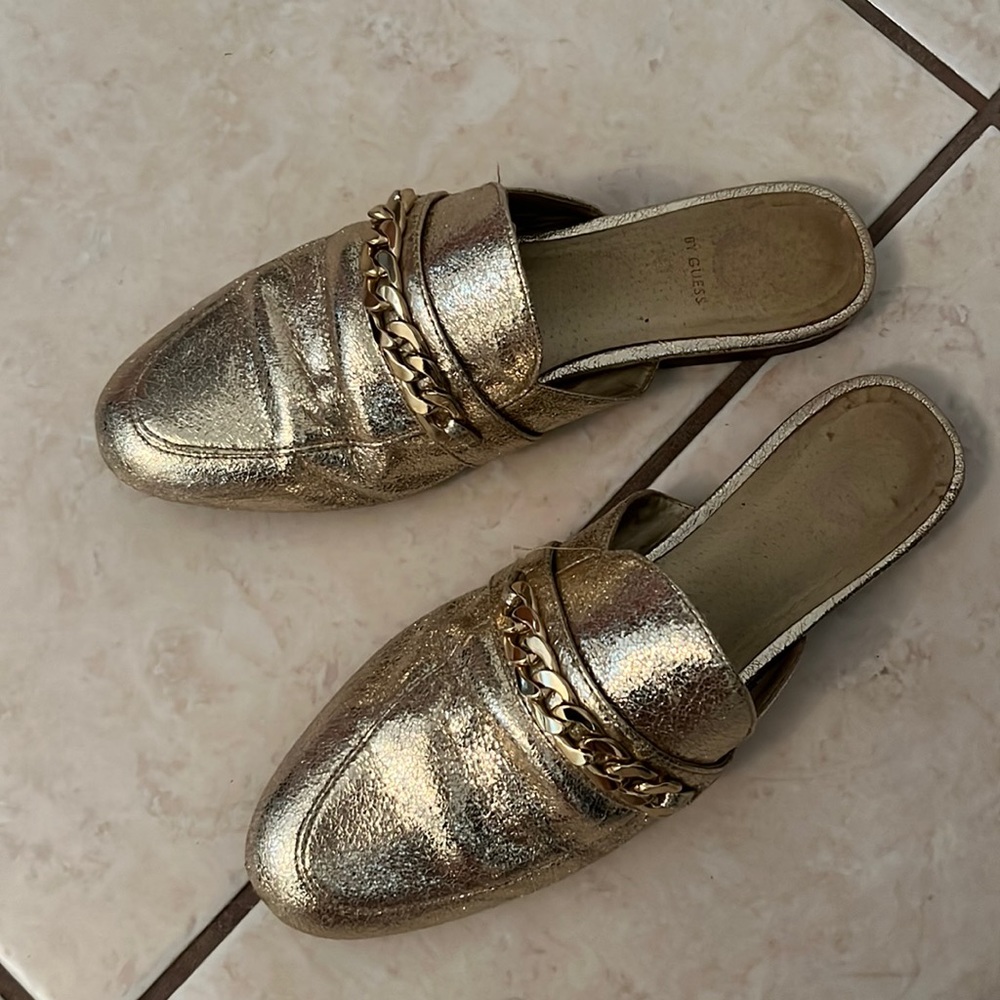 G by Guess slip on mules size 9